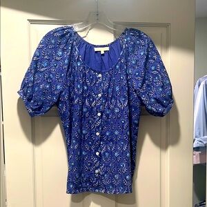 Marea cotton flowy blouse